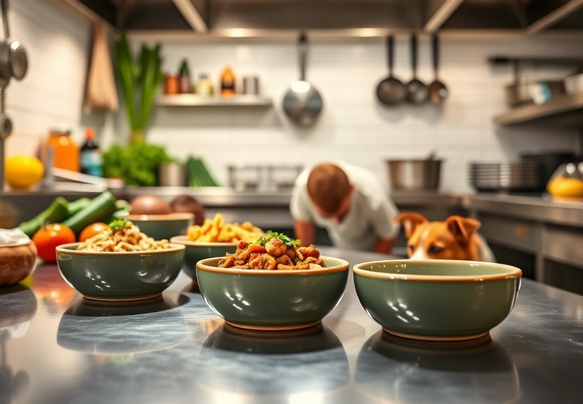 The estate kitchen where gourmet meals are freshly prepared